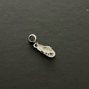Pandora Sterling Silver Flip Flop Charm Pendant